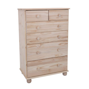 Pine Globe 2 Sml Chest Of Drawer
