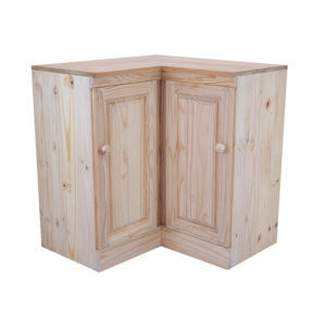 Pine K Corner Kitchen Unit