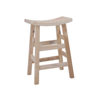 Pine Saddle Stool 600mm