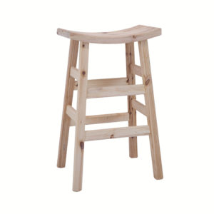 Pine Saddle Stool 750mm