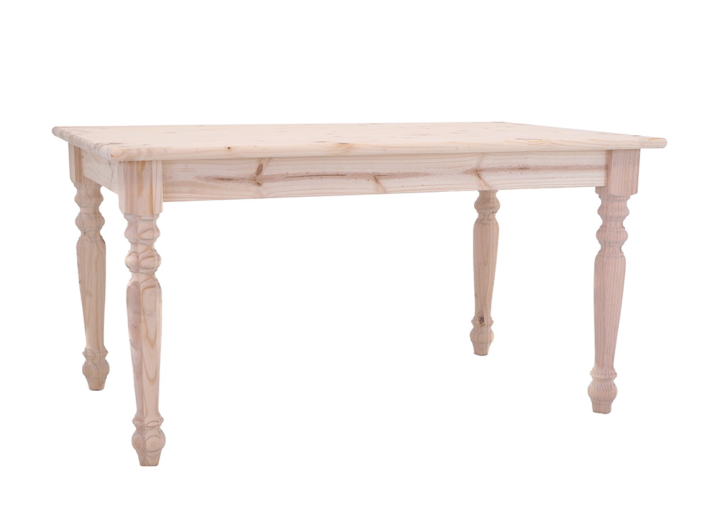 Pine Et Colonial Leg Table 1500x900