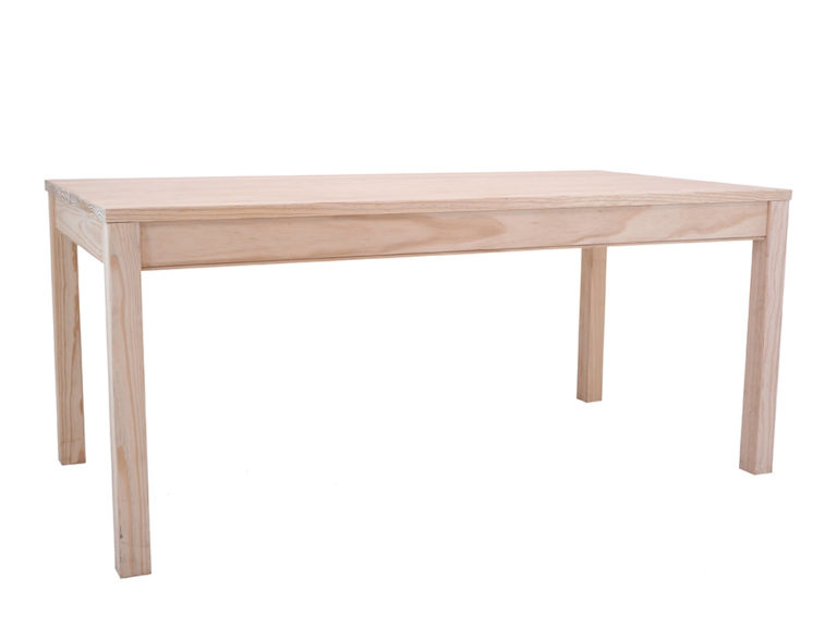 PLAIN LEG TABLE 1800 X 900 3057 Mistry's Pine Furniture