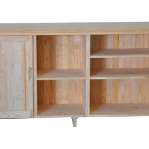 Pine Straight Slatted Bar 205
