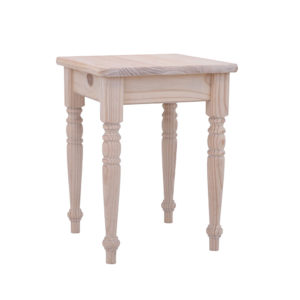 Pine 350 X 350 Turned Leg Side Table