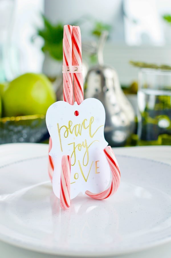 Candy Cane Place Card Holder Mistry's Pine Furniture