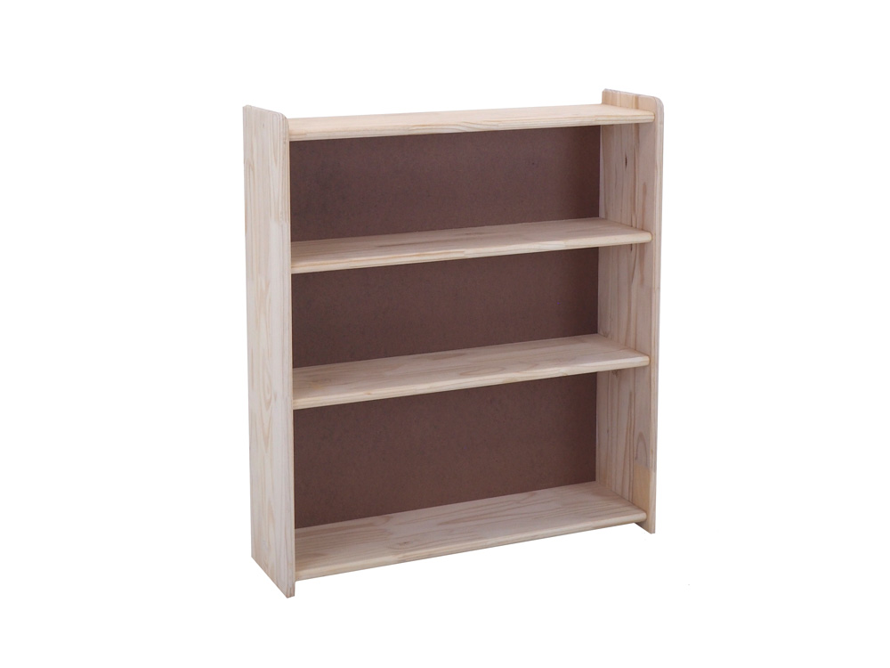 Pine 3x3 Bookcase